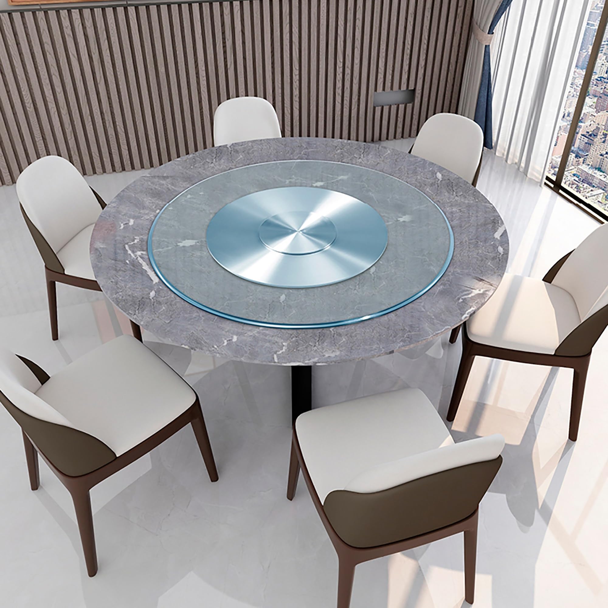 専用　円形ガラススパイラルテーブル 専用 円形ガラススパイラルテーブル