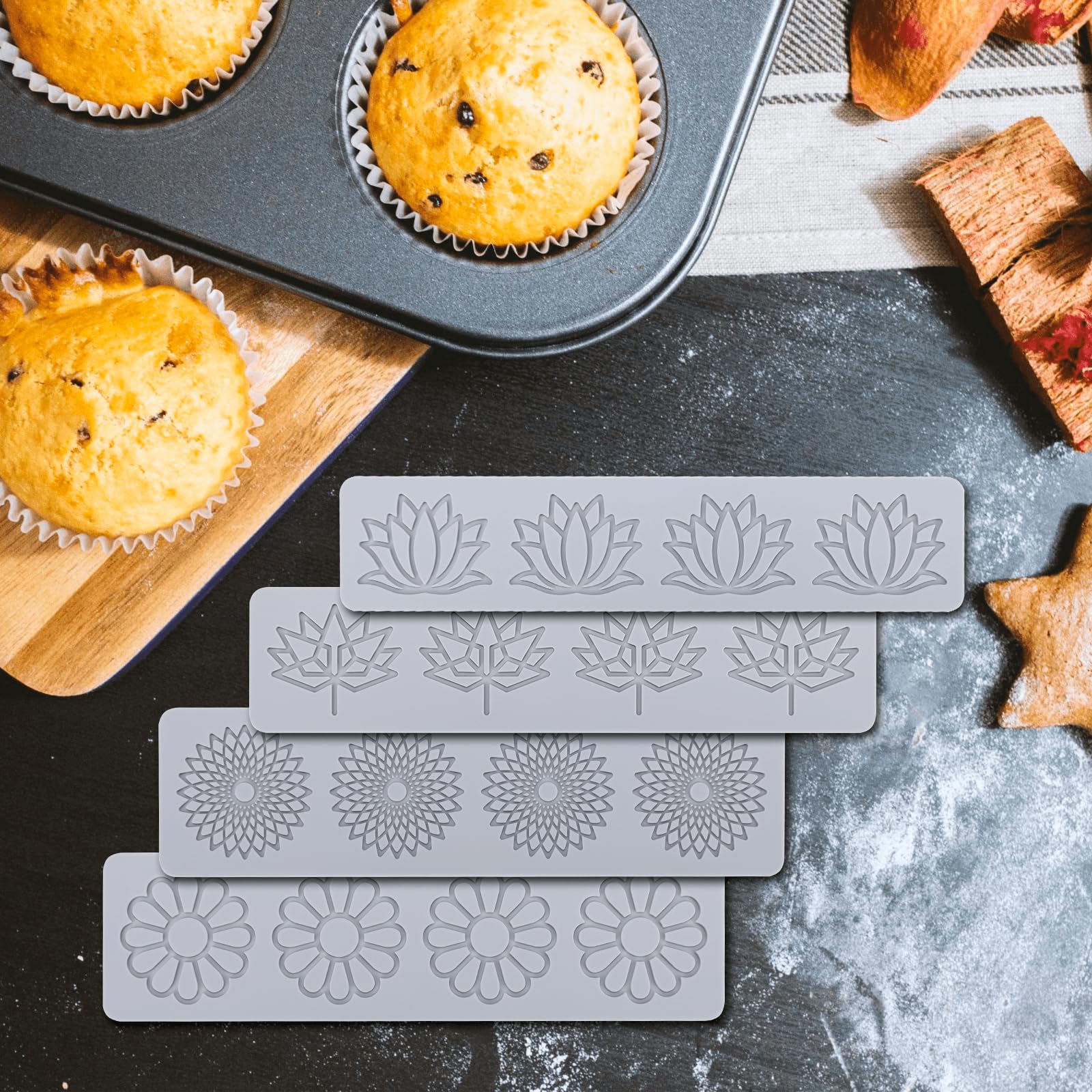 Acquista Stampo per biscotti Albero di Natale Stampo in silicone a