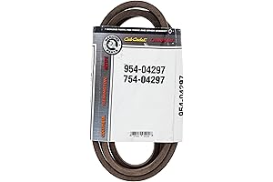 CUB CADET Genuine Original Equipment Manufacturer (OEM) 954-04297 Deck Drive V-Belt X 2 1/10"
