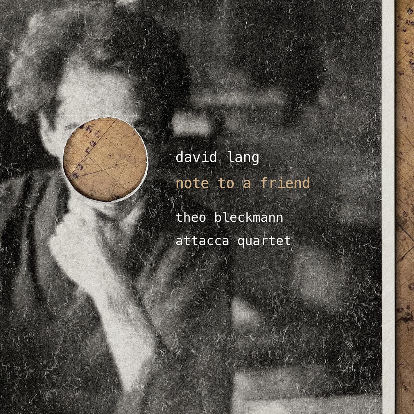David Lang: Note to A Friend