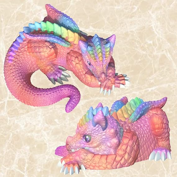 Pink Dragon 3D Epoxy Resin Silicone Mold, Craft, Polymer Clay, Plaster