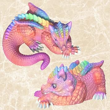 Pink Dragon 3D Epoxy Resin Silicone Mold, Craft, Polymer Clay, Plaster