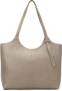 Leather Tote Bag with Adjustable Strap