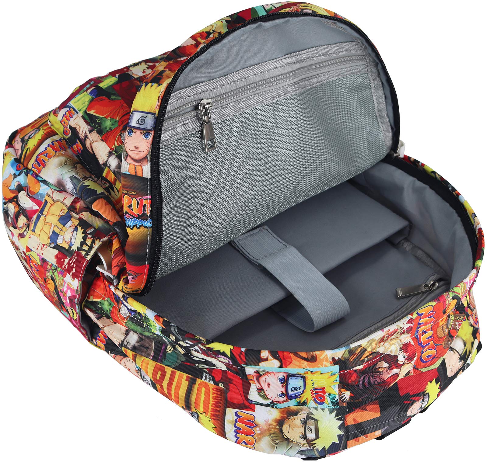 Roffatide Anime Mochila para Portátil Mochila Escolar de Dibujos Animados Mochila Impresa