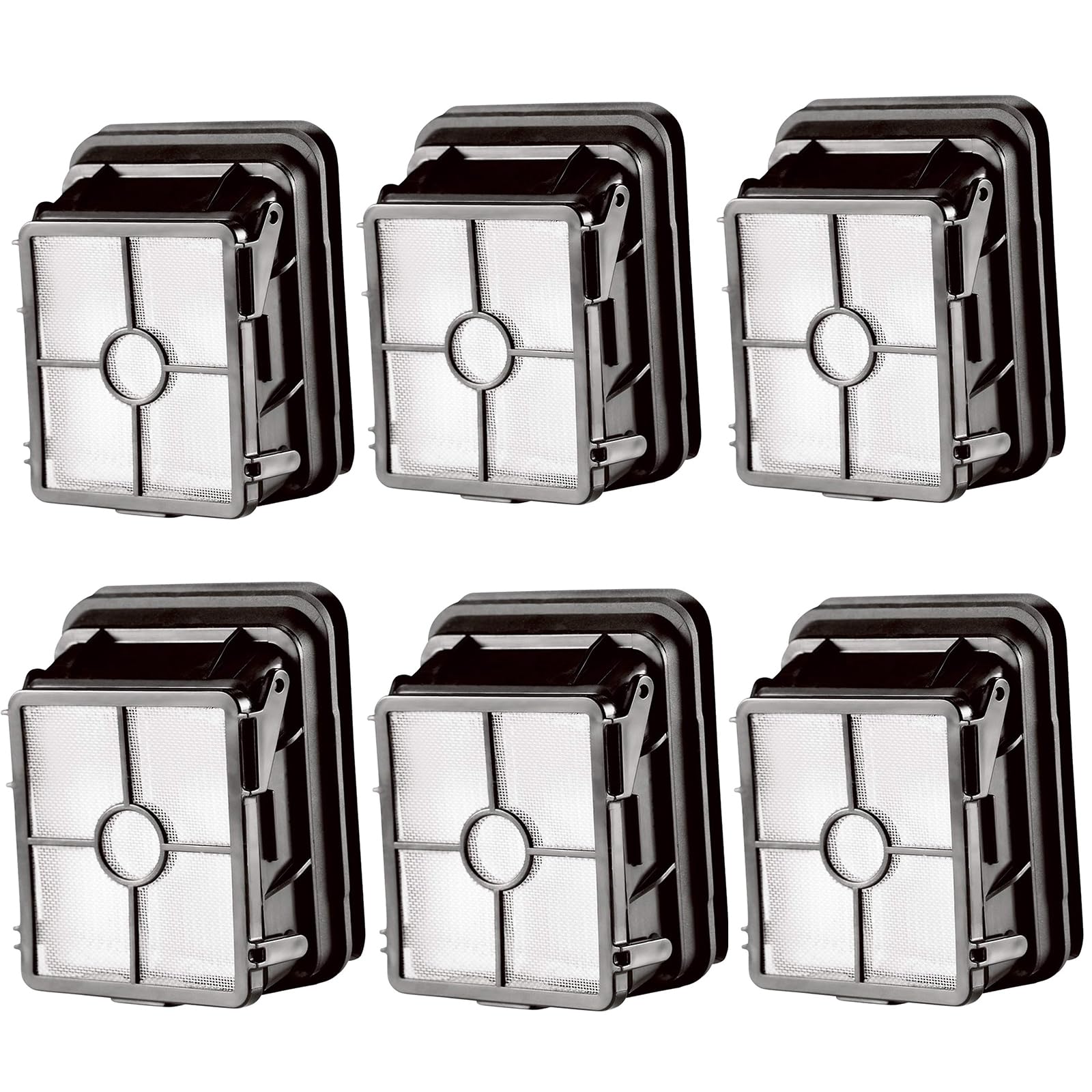 6PK Generic Filters Compatible with Bissell Crosswave 1785 2306 2551 & 2554 CrossWave Cordless Max All in One Wet-Dry Vacuum Cleaner