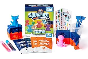 DIY Squishy Charm Creations from the Silly Squishies Brand: Elmer's Squishies Mix and Match