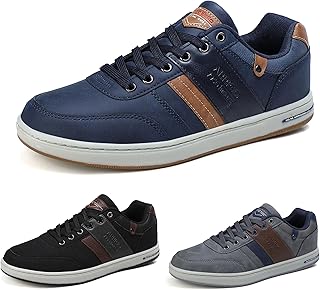 ARRIGO BELLO Casual Shoes Men's Trainers PU Leather Walking Shoes Breathable Athletic Formal Classic Sports Shoes Shoe Siz...