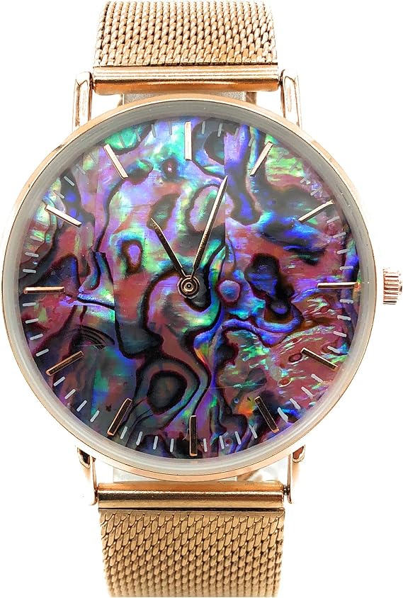 purelei abalone silver mesh