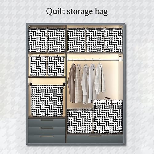 Miniatura 6 de Bolsa de almacenamiento de ropa bolsa de almacenamiento portátil para tazas de invierno práctica bolsa de almacenamiento de ropa caja de