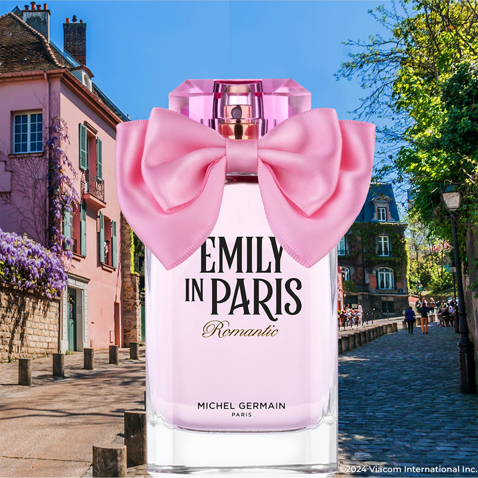 Emily in Paris Romantic, Eau de Parfum Vaporisateur, Pour Femme, Haute Couvrance, Pomme verte, Pamplemousse rose