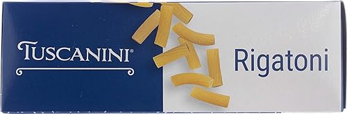 Miniatura 4 de Tuscanini Auténtica pasta italiana Rigatoni de 16 onzas (paquete de 4) hecha con trigo duro de primera calidad, hecha en 12-15 minutos
