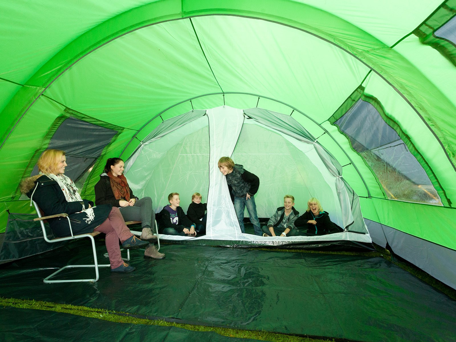 zelt helsinki Skandika 6 Personen Familienzelt, Tunnel Gruppen mit Versetzbarer Vorderwand, Große Sonnendach, Organizer-Taschen, 5000 mm Wassersäule, grün Sport & Freizeit Rahmengröße:58 cm - L Marke_Little one Liteville 601 MK3 die
