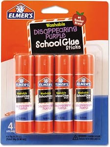 Elmer's Disappearing Purple School Glue Sticks