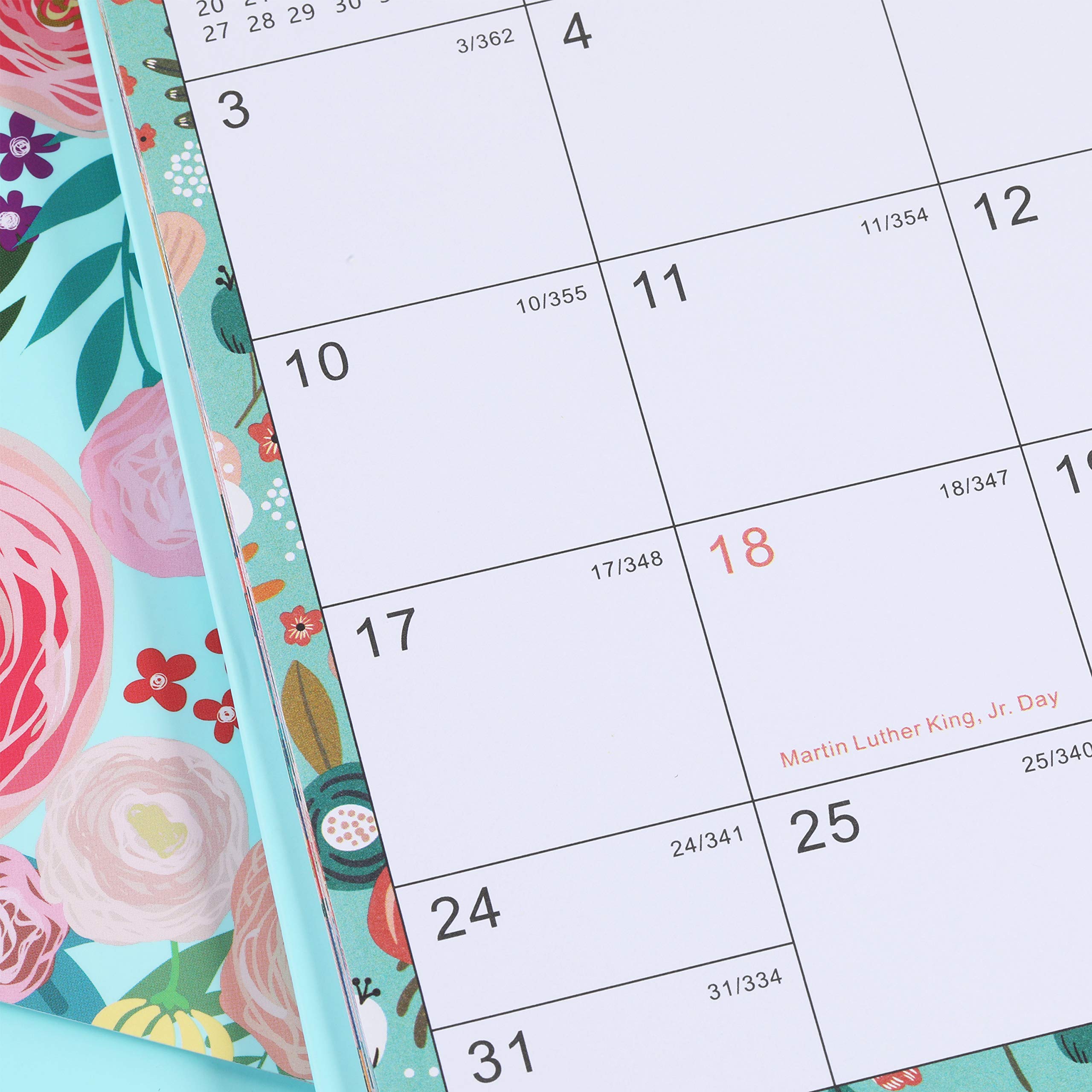 2021 Desk Calendar Standing Flip Calendar 2021 with Premium White