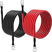 Vista 31 de Cable de batería 6 AWG calibre 6 AWG, cables inversores de batería para automotriz, barco, marina, caravana, automóvil, motocicleta