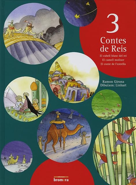 Portada de 3 Contes de Reis: El Cabell Blanc del Rei el Camell Moliner el Conte D