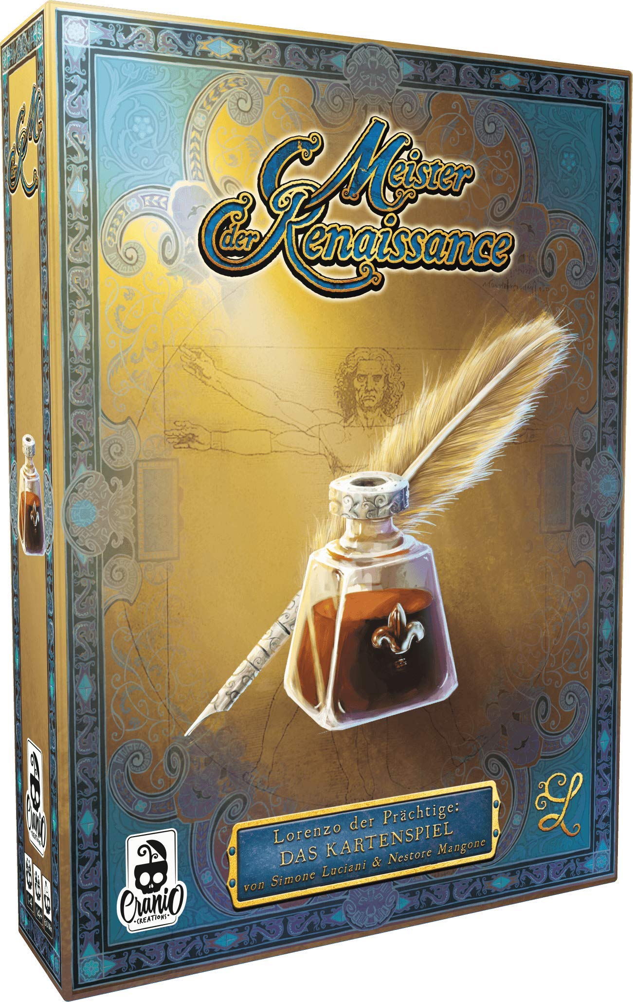Meister der Renaissance |Cranio Creations| Deutsch | Kartenspiel | Für 1-4 Personen | ab 14 Jahren