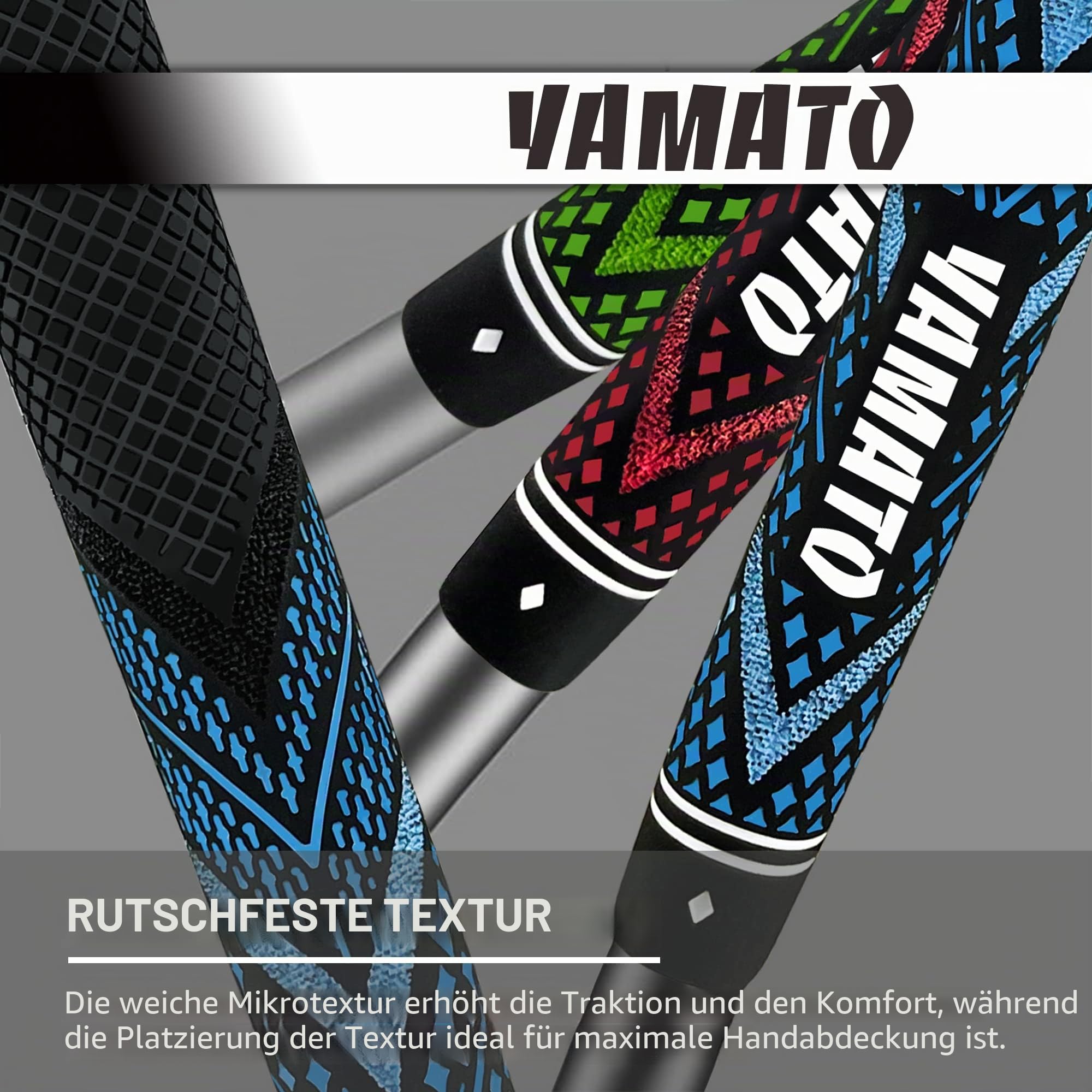 Yamato Innovative Golfgriffe, 13 Stück, mittelgroße/Standardgröße, Allwetterfeste Kontrolle und Hochleistungsgriffe bieten überlegenen Komfort und Reaktionsfähigkeit, 4 Farben erhältlich