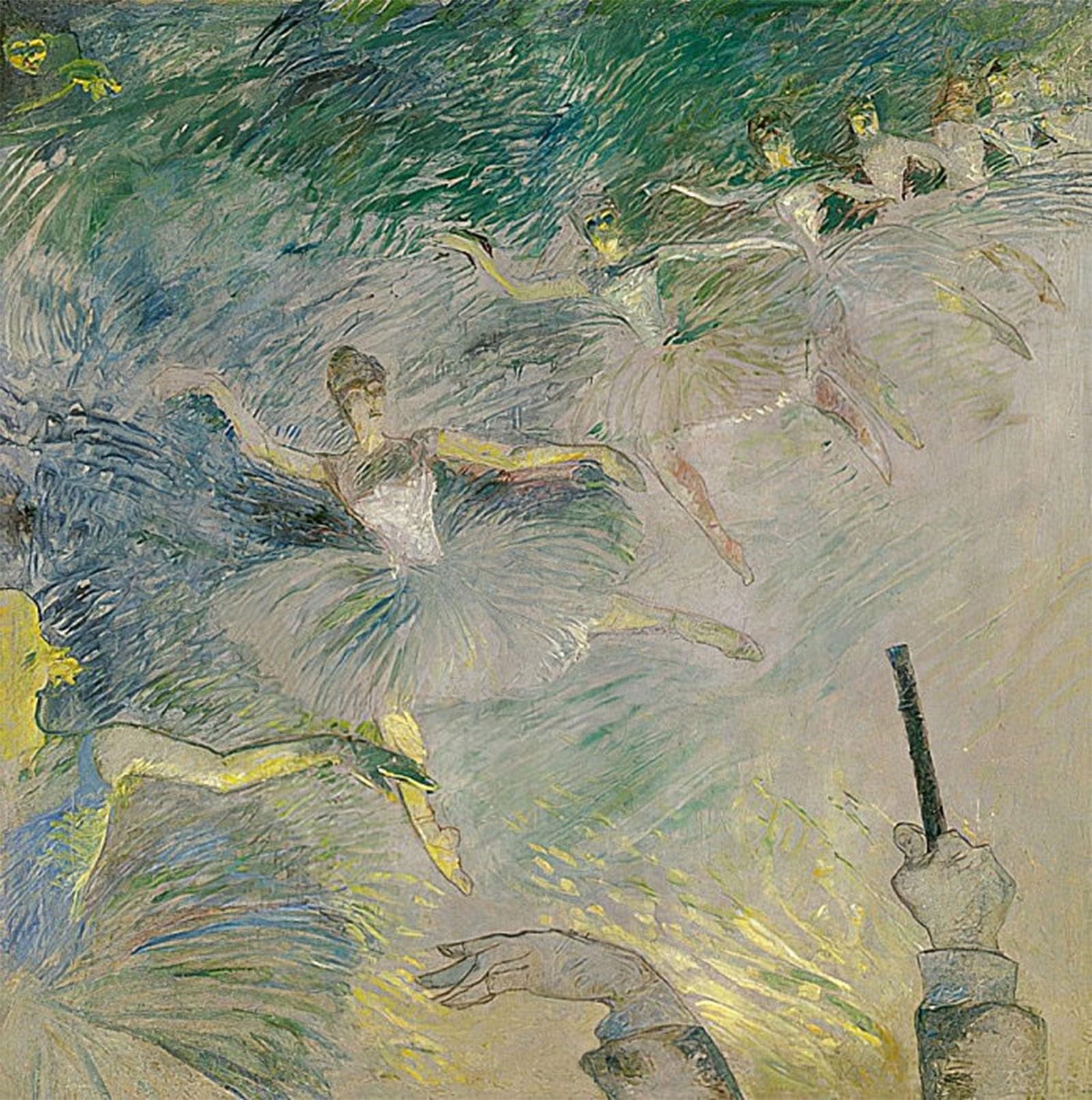 SERENDIPITP Vintage Picture Print on Canvas Wall Art Poster Ballet Dancers by Henri De Toulouse Lautrec Artwork Print Poster for Wall Decor 60x90cm