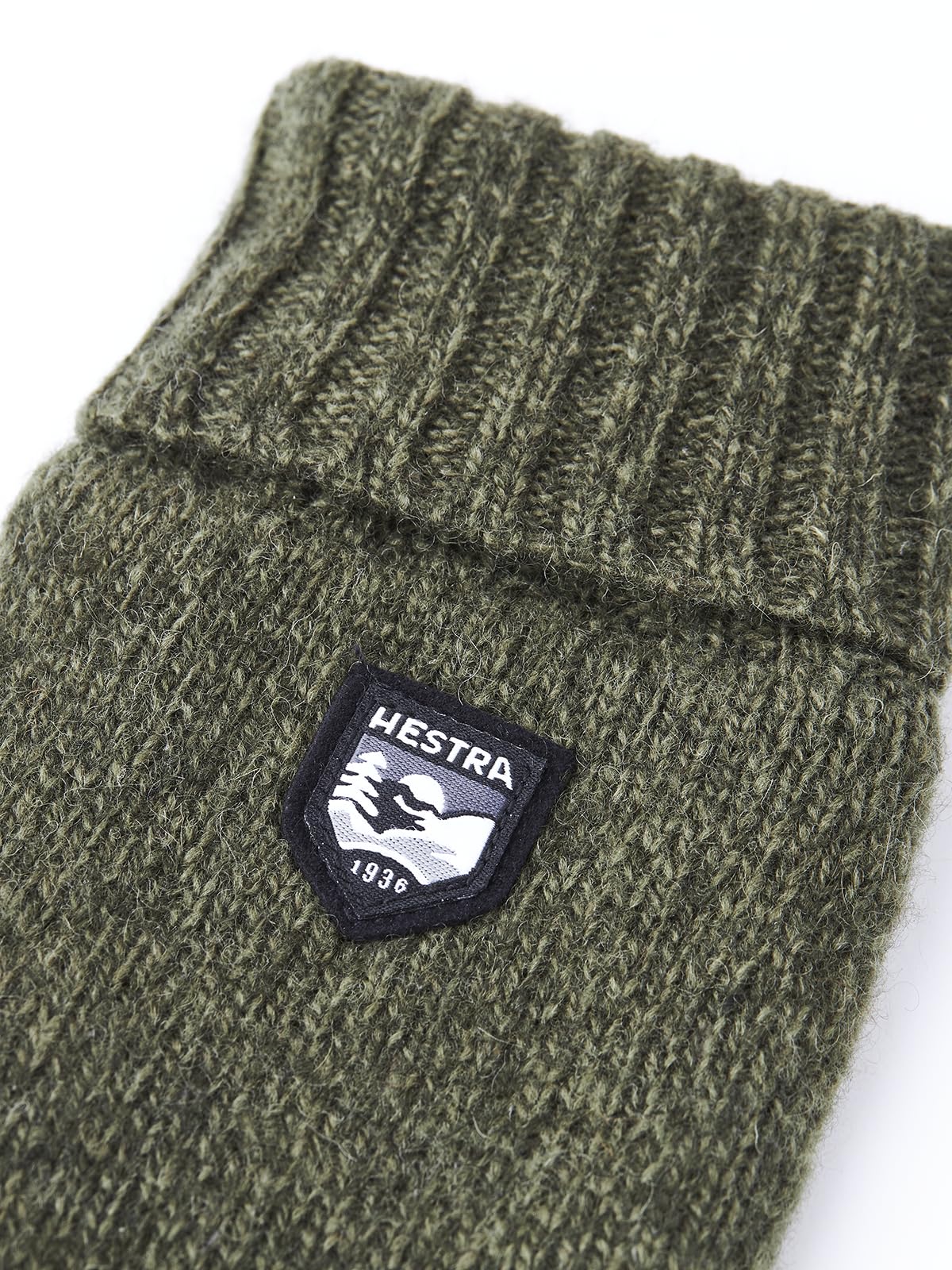 Hestra Uni Basic Wool 5-Finger Glove Winter Weather Insulated Wool Gloves for Outdoor Everyday, Hiking for Men & Women