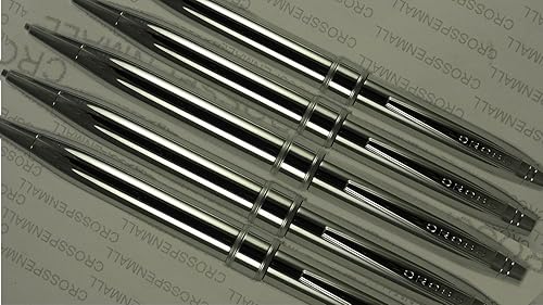 5 Cross Classic Stratford con barril cromado extremadamente pulido de 0028in sin caja de regalo