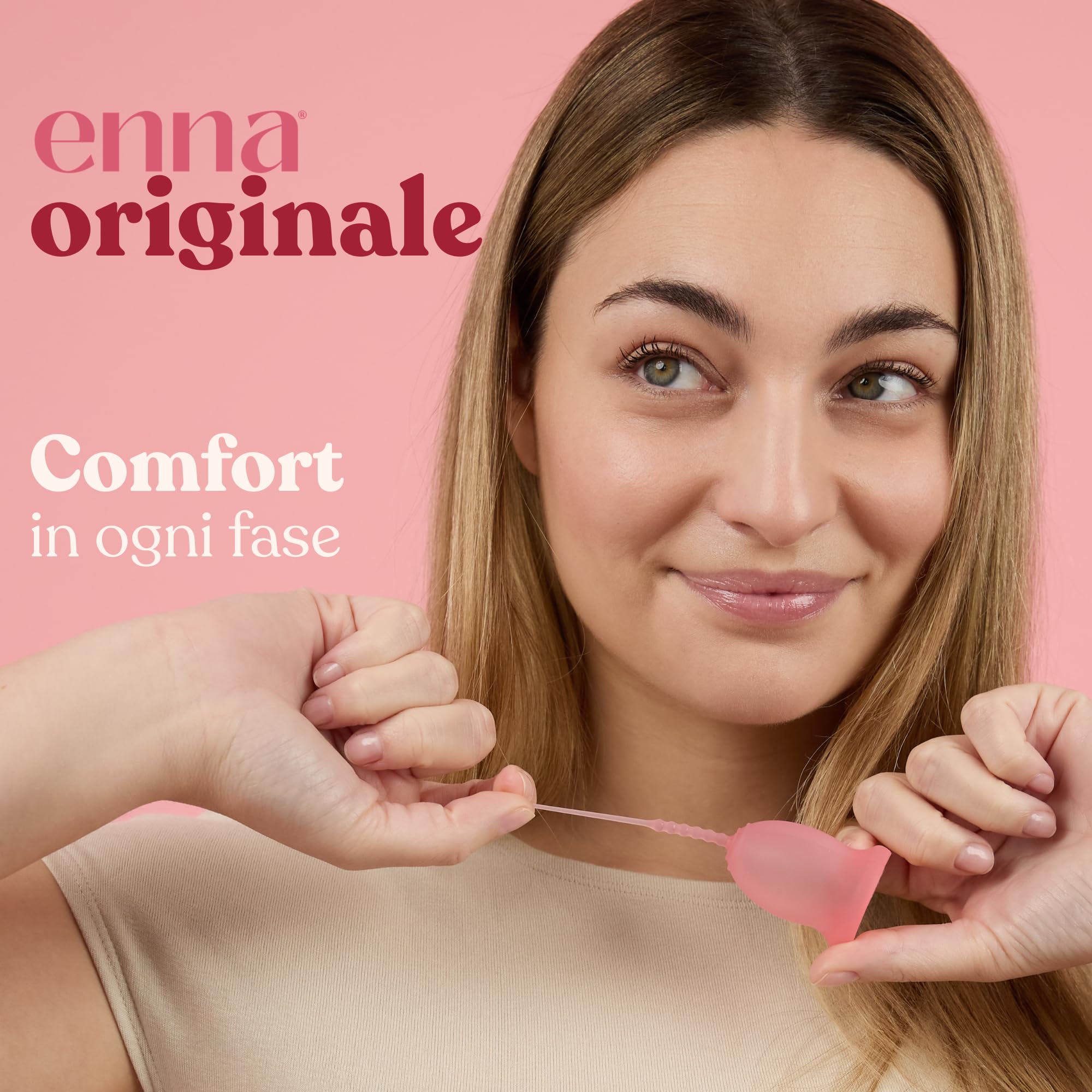 Enna Copa Menstrual T-L 2U+Caj Esteriliz