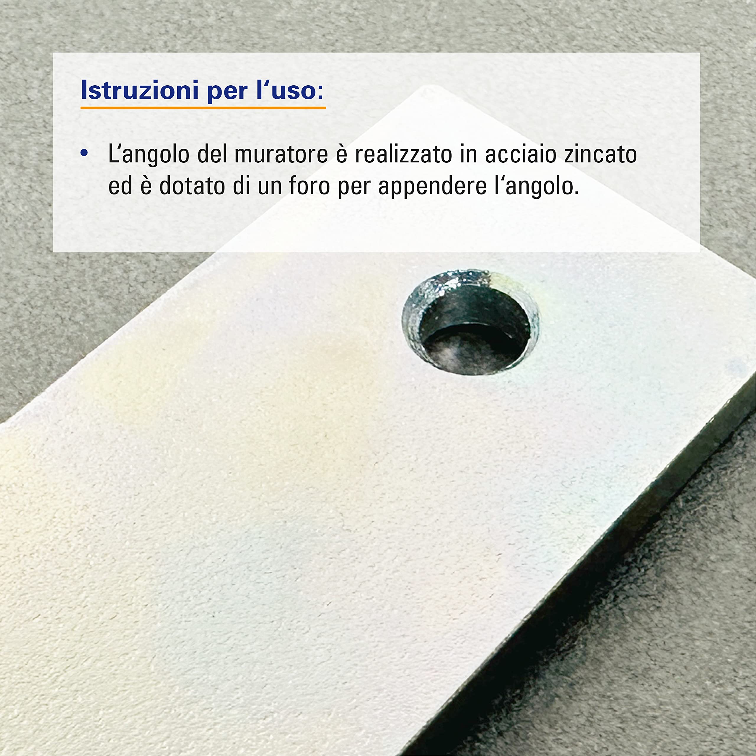 Karl Dahm Squadra Semplice da Muratore Senza Cappello, 1000mm I Angolo in Metallo piatto per Allineare e Tracciare Angoli Retti – 11282