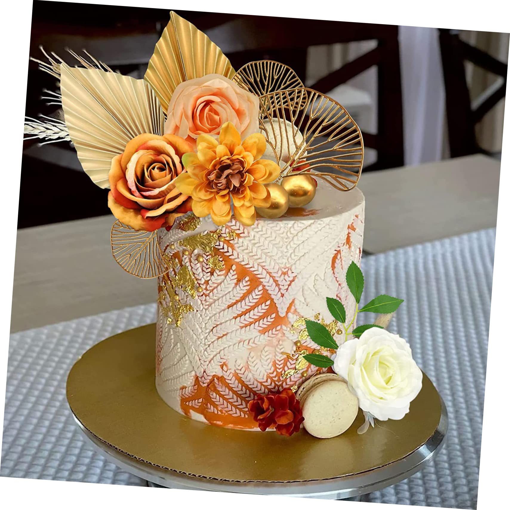 Ciieeo 4 Set di Decorazioni per Torte di in Stile Bohémien Ornamenti per Torte da Festa per Donne Decorazioni per Torte Nuziali