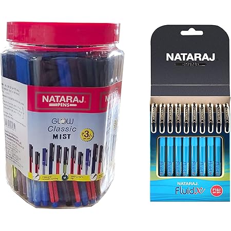 Natraj ball pen jar Clearance