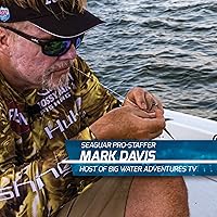 Vista 4 de Sedal líder de choque para pesca de agua salada Seaguar Fluoro Premier, 100% fluorocarbono, varios tamaños