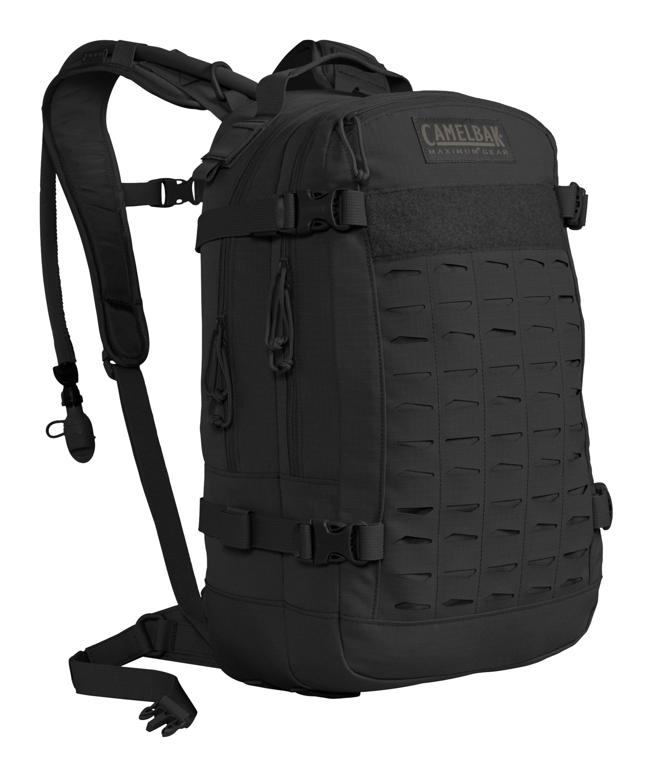 H.A.W.G. Tactical Hydration Backpack, High‑Capacity MOLLE Pack with 100oz Mil‑Spec Crux Reservoir