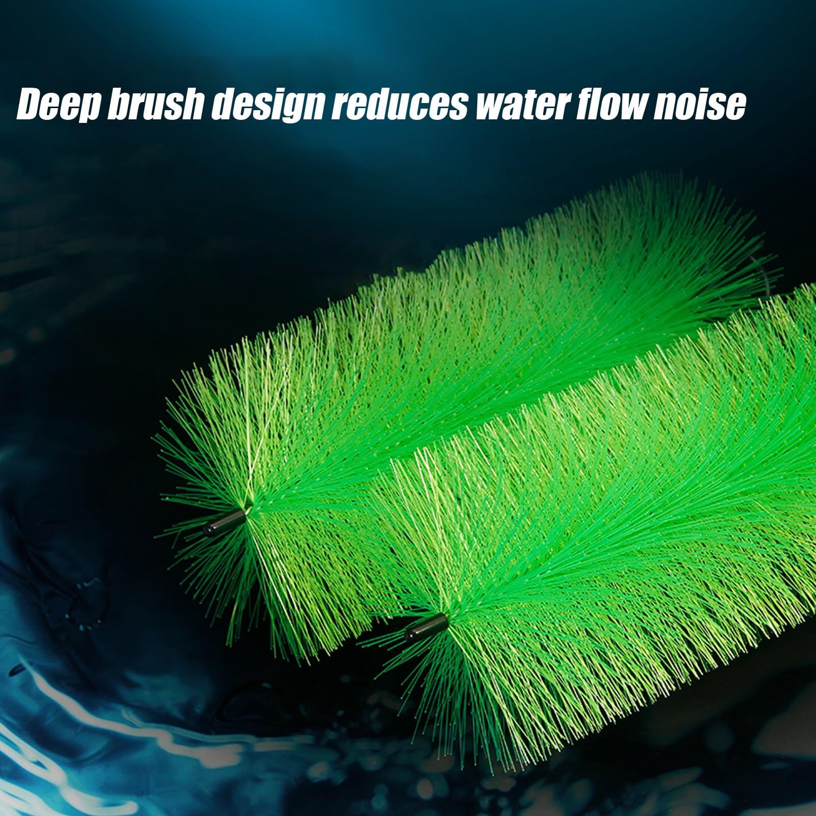 20 Stück 24 cm Teichfilterbürsten für Koiteich, Aquarium, Wassergarten, essentielle Skimmer-Filterbürsten für sauberes, klares Wasser