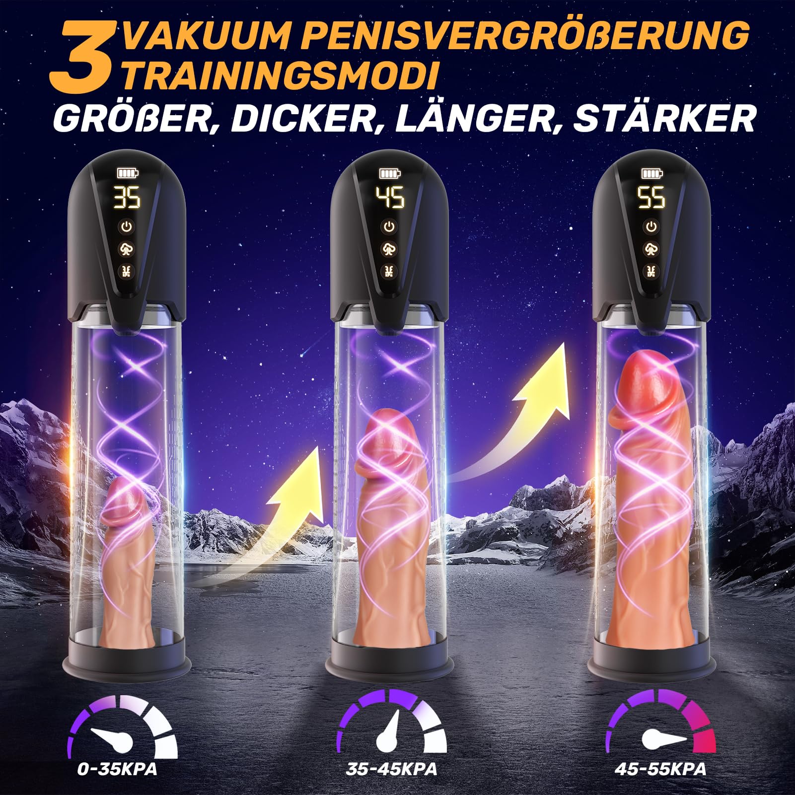 Gobeken Sex Spielzeug fr die Mnner Penispumpe fr Penisvergrerung mit 3 Vakuum Trainingsmodi 6 Saugmodi Elektrische Penis Pumpe Vakuumpumpe, Taschenmuschi Masturbator Sex Toy mit 2 Silikonhlsen : Amazon.de: Drogerie & Krperpflege Gobeken Sex Spielzeug fr die Mnner Penispumpe fr Penisvergrerung mit 3 Vakuum Trainingsmodi 6 Saugmodi Elektrische Penis Pumpe Vakuumpumpe, Taschenmuschi Masturbator Sex Toy mit 2 Silikonhlsen : Amazon.de: Drogerie & Krperpflege
