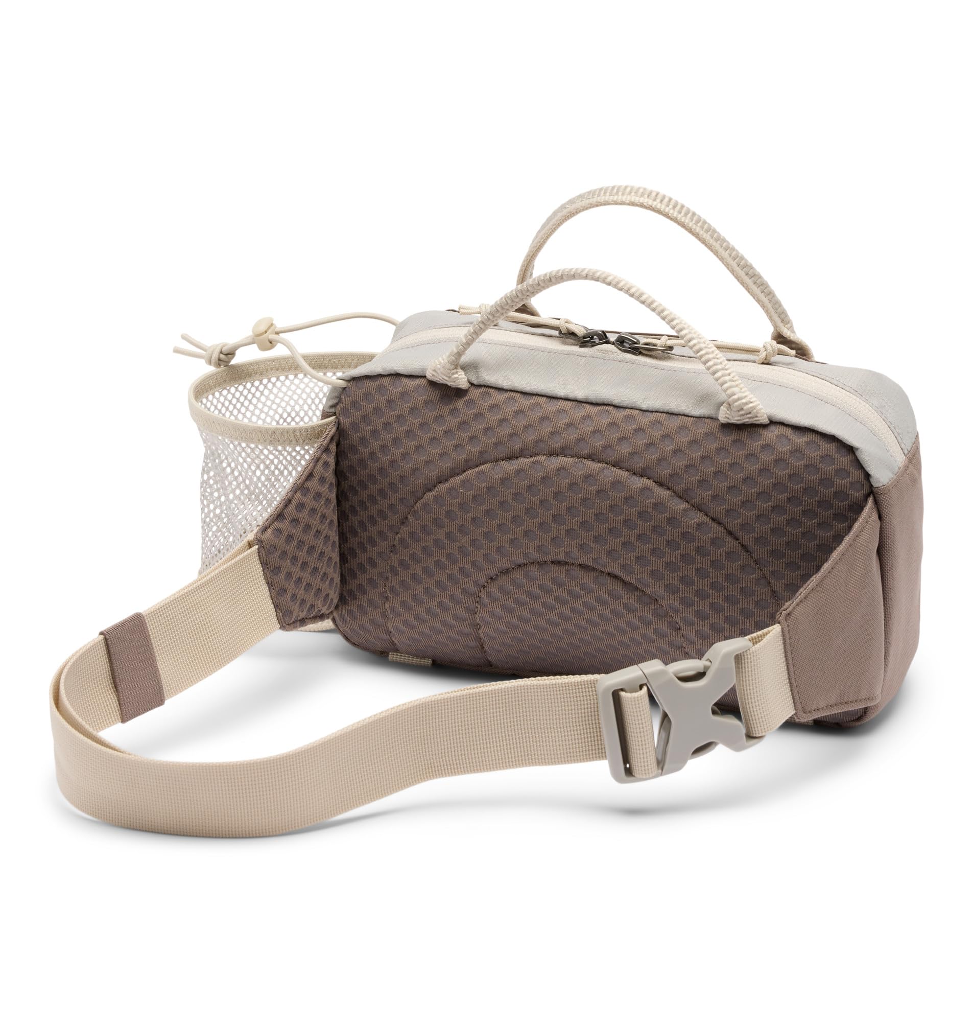 Columbia Unisex Echo Mountain Torba na biodro, beżowa/zielona (Canoe/Dark Stone), jeden rozmiar