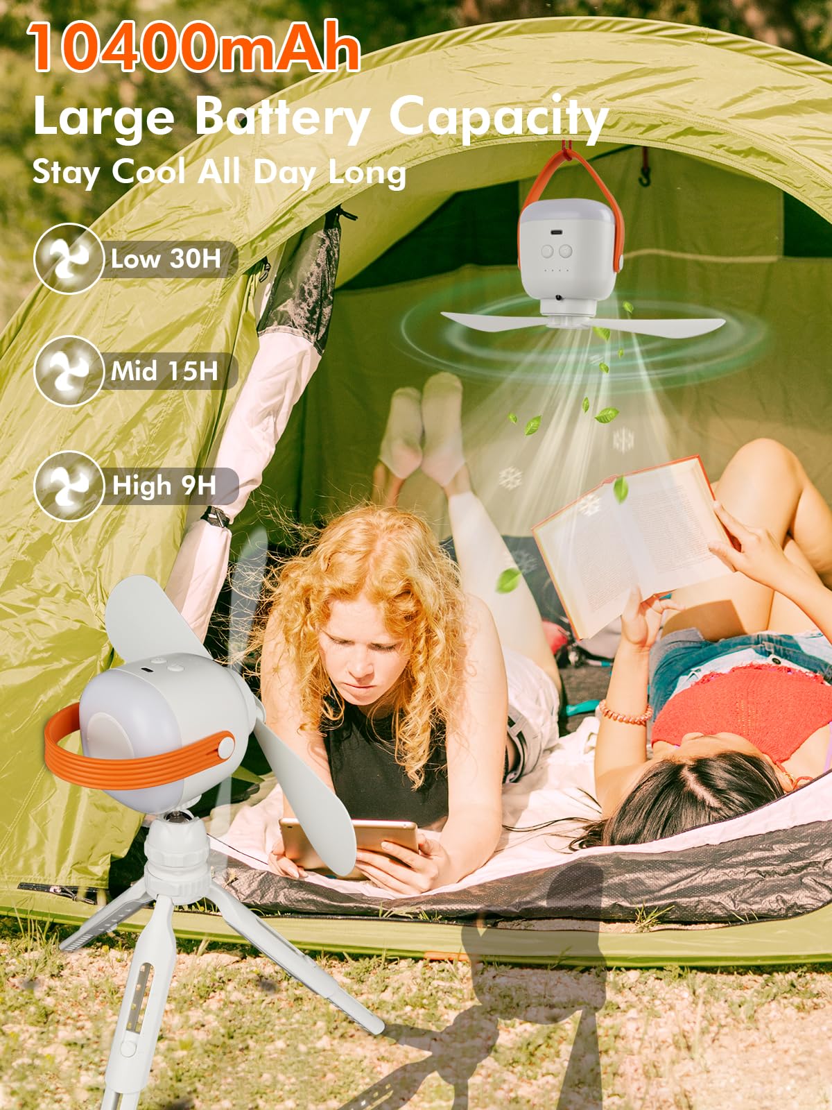 canopy fan battery operated