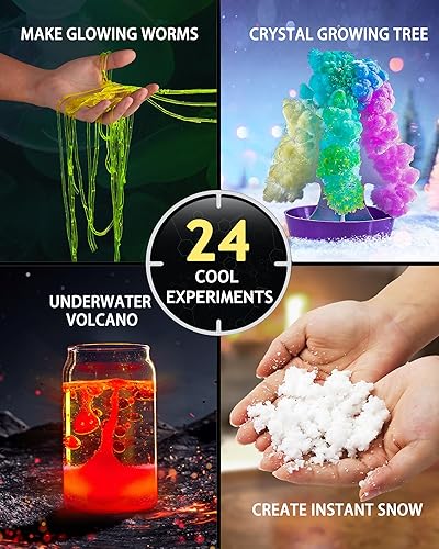 Miniatura 3 de Japace Calendario de Adviento científico 2025 para niñas y niños, regalos de Navidad para niños de 4 a 6 a 8 a 12 años, kits de ciencia con 24