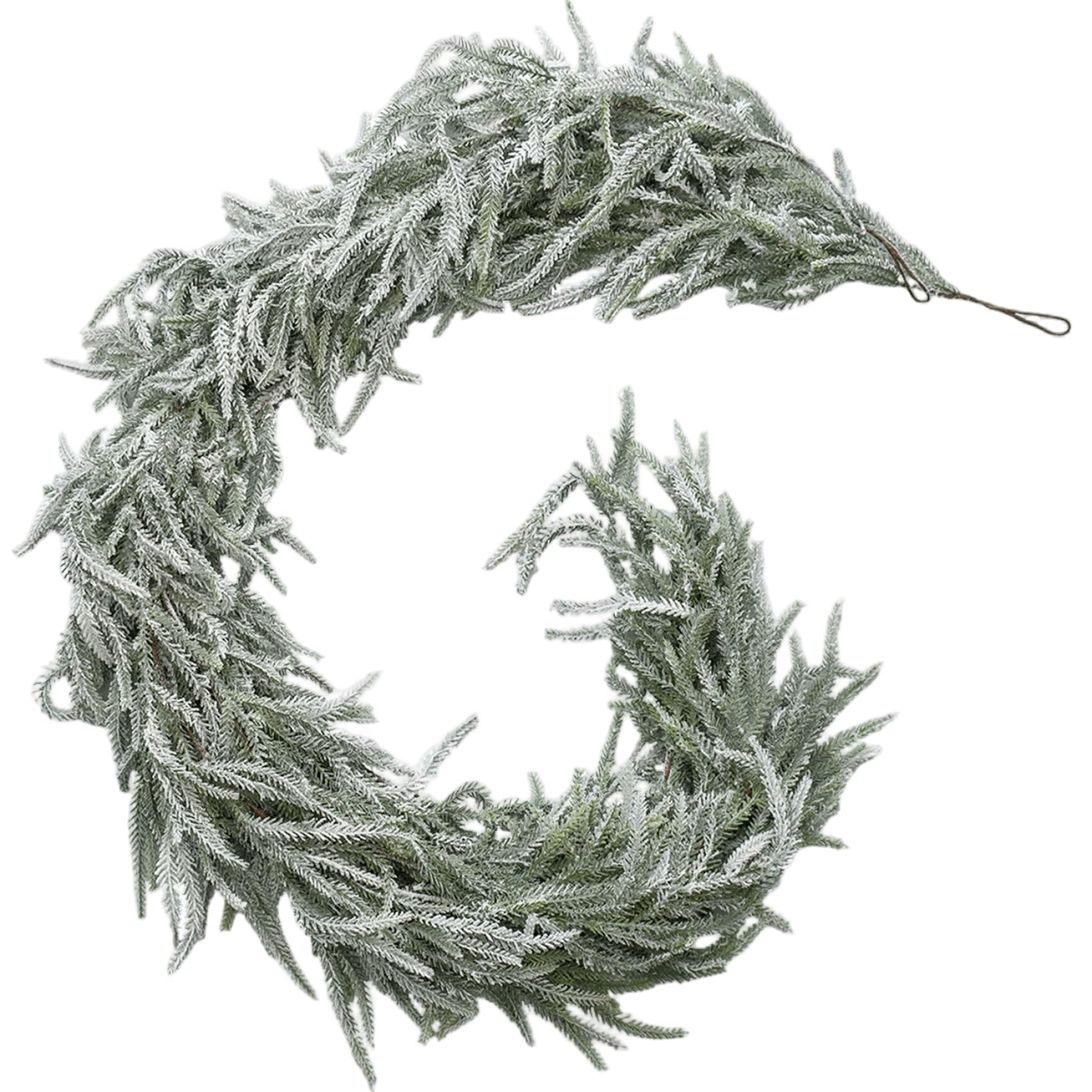 Guirlande de pin de Norfolk Real Touch pour sublimer votre manteau de cheminée
