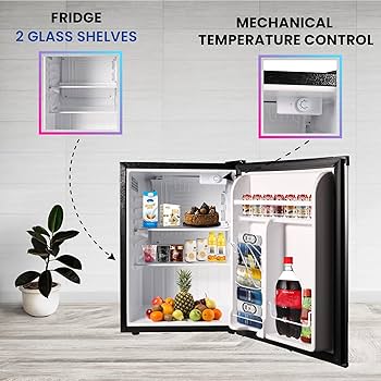Amazon.com: Conserv 18in STAINLESS Compact Mini Refrigerator 2.6cf