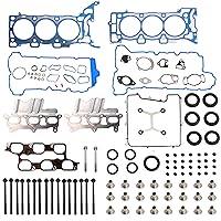 Vista 17 de Juego de juntas de culata del motor con pernos de culata compatible con Chevy Cruze Sonic (2011-2017) compatible con Cruze Limited (2016) 1.8L L4