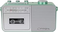 Vista 7 de Studebaker SB2130CS Reproductor de casete portátil con radio AM/FM (crema/plata)