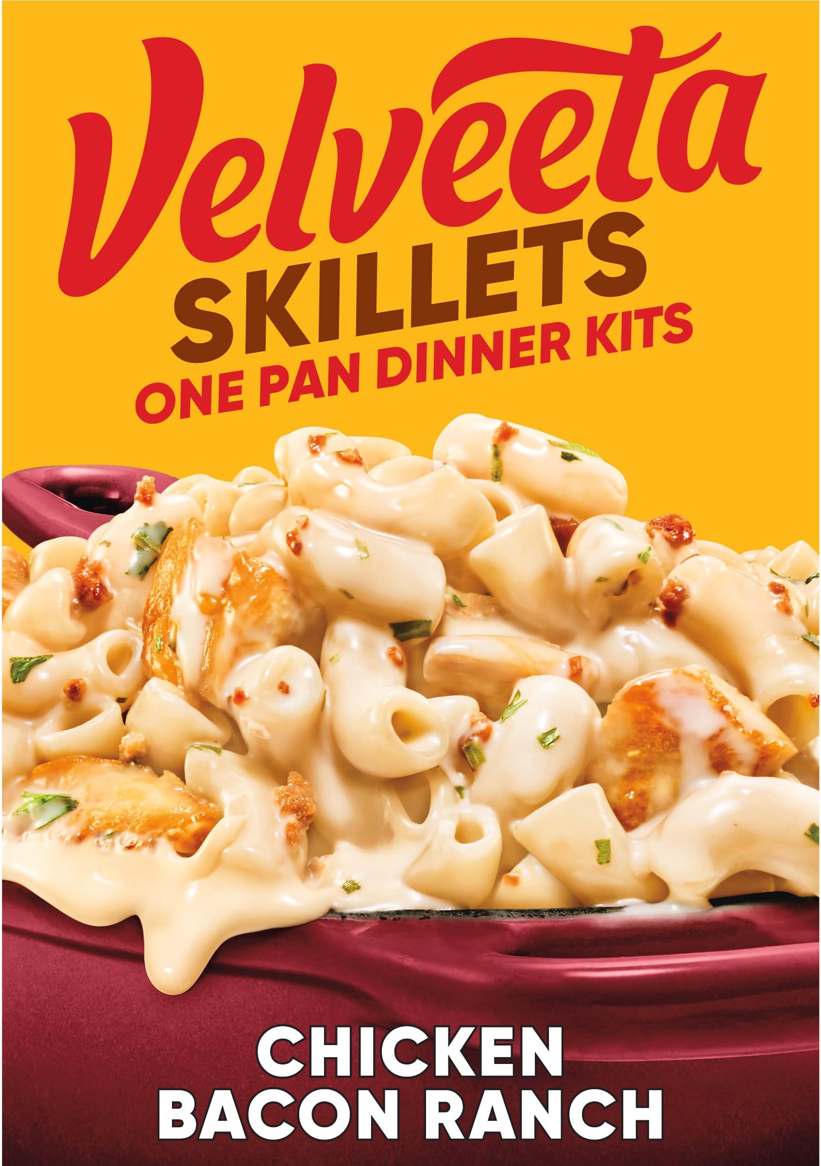 Velveeta Cheesy Skillets Chicken Bacon Ranch Dinner Kit, 11.5 oz Box