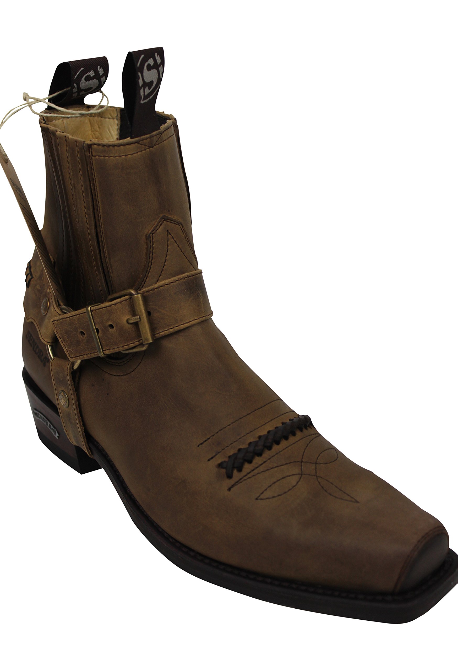 Buy Sendra Cowboy Boots 6445 in Brown with Roy Dunn´s Boot Polish and