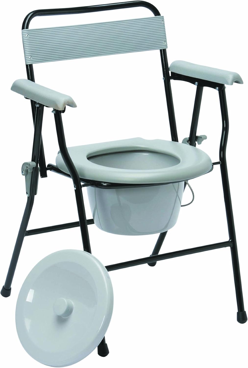 DRIVE DEVILBISS HEALTHCARE Folding Lightweight Commode, 5 Litre Pan