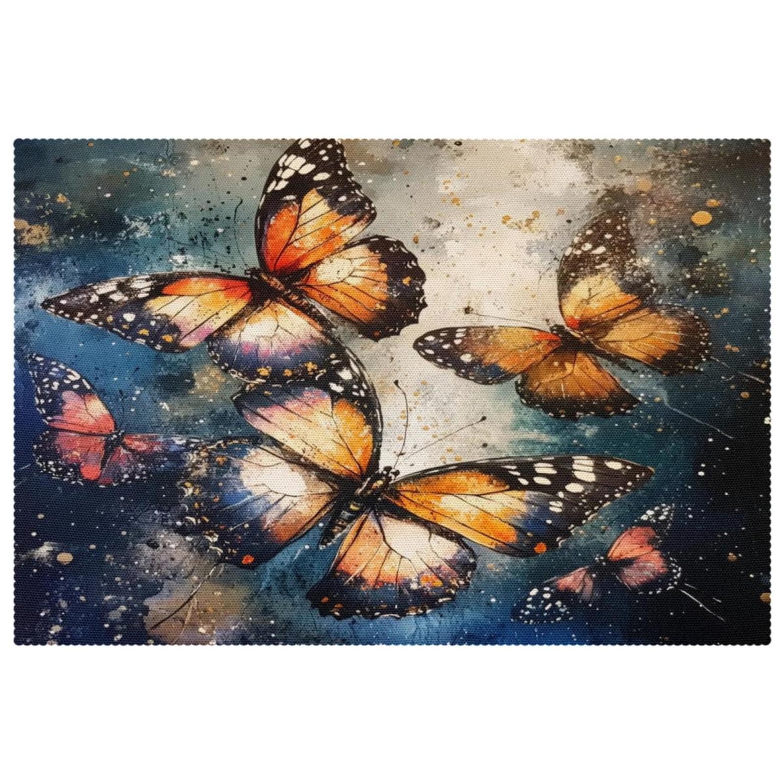 Set de table papillon : protégez votre table des plats chauds x6