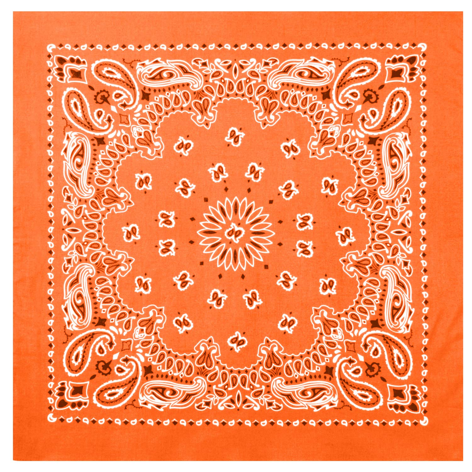 Rothco Trainmen Paisley Bandana - Standard - 22" X 22"