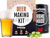 BrewBarrel Kit Premium para elaborar Cerveza Artesanal Alemana - Versión IPA - Disfruta tu Propia Cerveza después de sólo 7 días