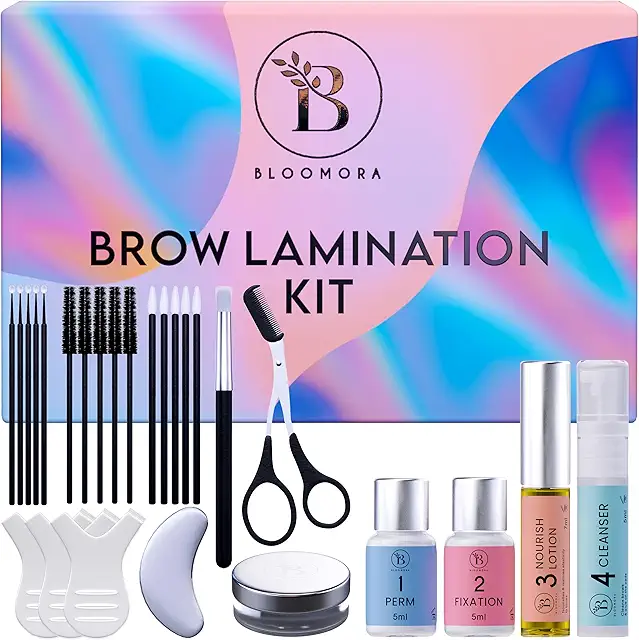 Brow Lamination Kit: DIY Brow Lift, 15 Applications, Vegan & Non-Irritant