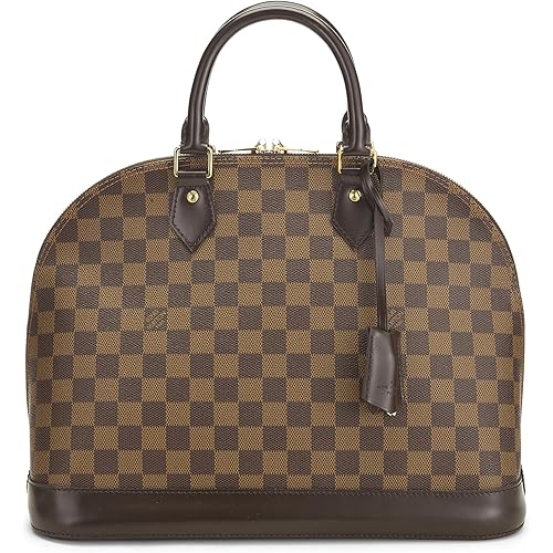 Louis Vuitton, Pre-Loved Damier Ebene Alma PM NM, Brown