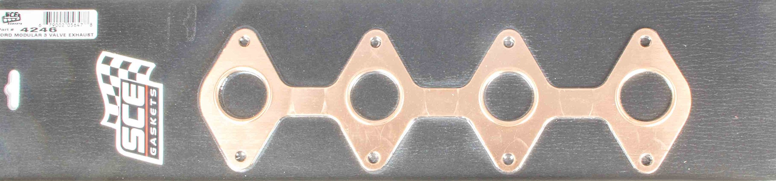 4246 Pro-Copper Exhaust Gasket for 4.6L Ford 3V Engine