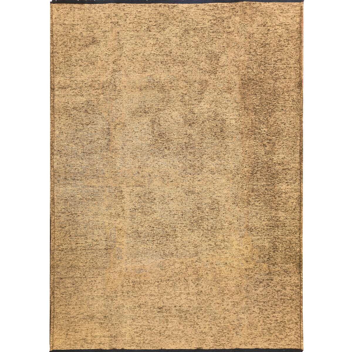 Thedecofactory Tapis en Coton et Polyester Lavable tissé Plat Beige 80x150